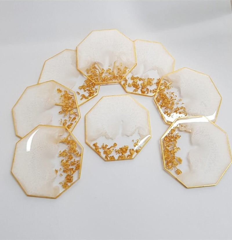 Golden Petals Coaster
