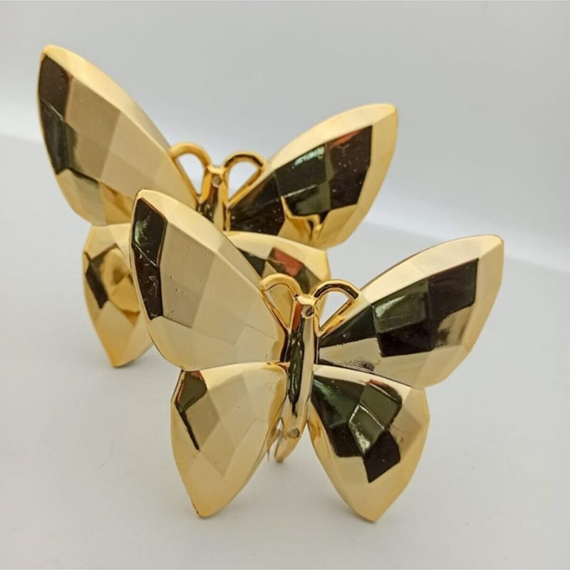 Golden Butterflies Figurines