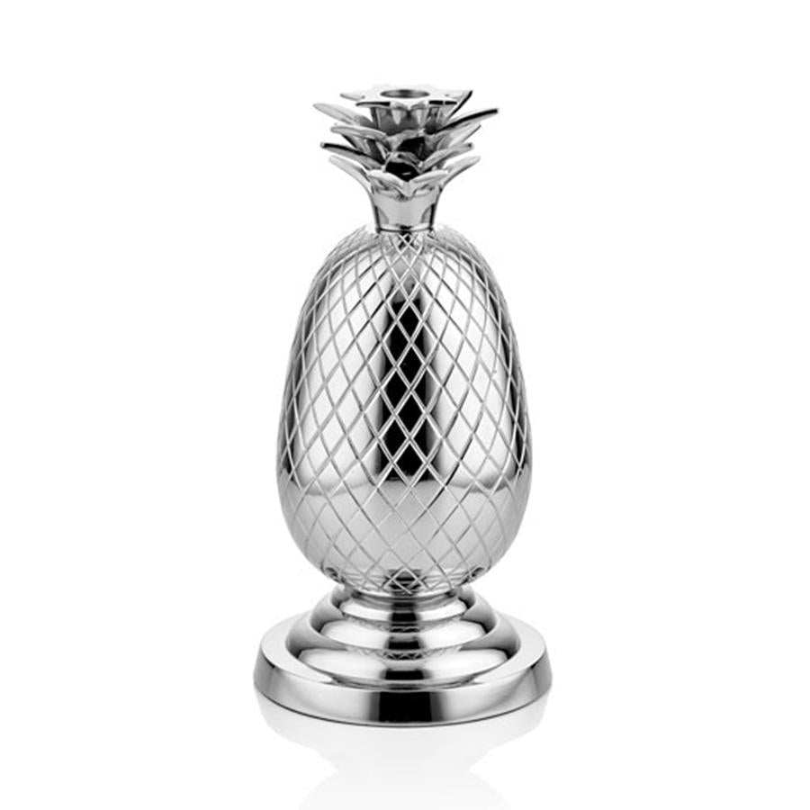 Exotic Silver Pineapple Candleholder - Selective home decor