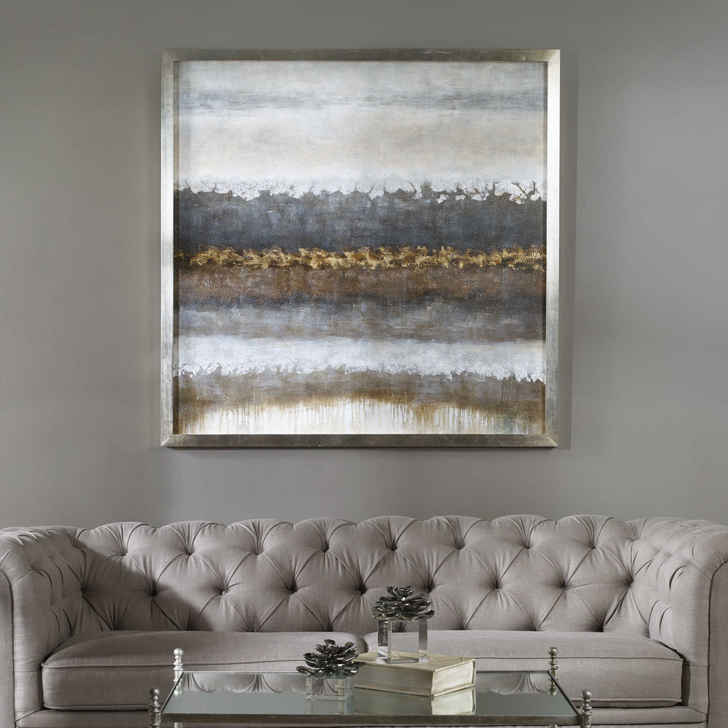 Layers Hand Painted Canvas - Selective home decor