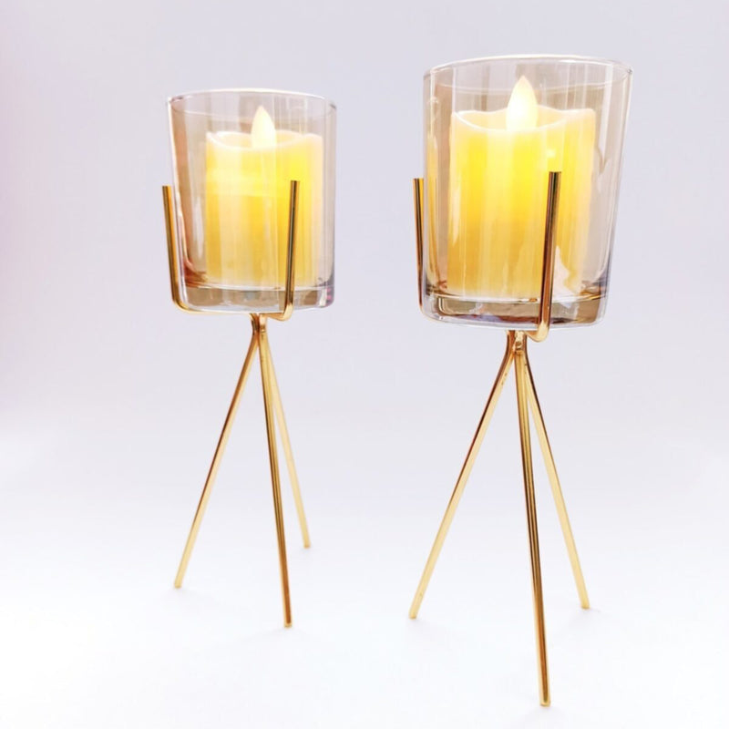 Eluciant Candle Holders, Set of 2