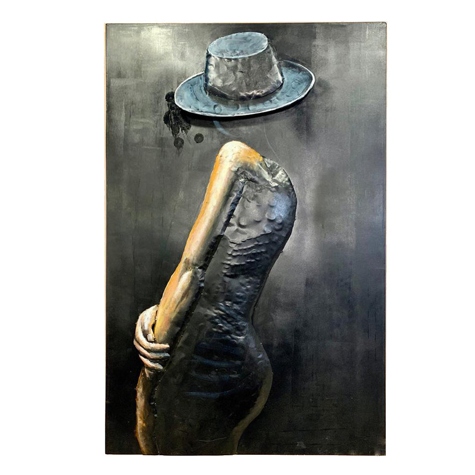 The Lady In Black Tableau - Selective home decor