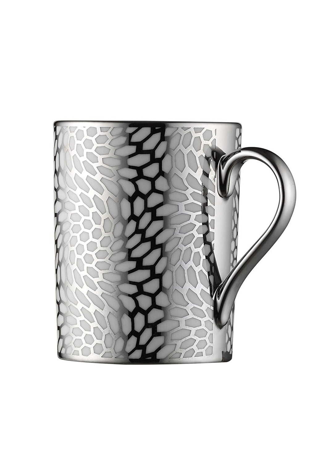 Royal Platinum Coffee Mugs, Set of 2