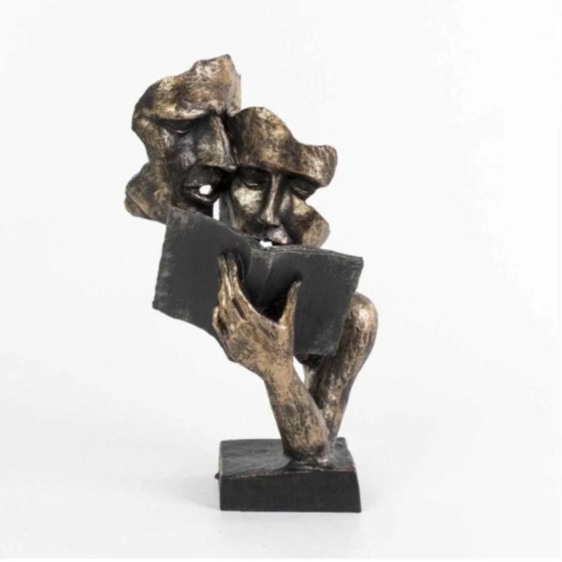 Reading Revelation Sculpture - Selective home decor