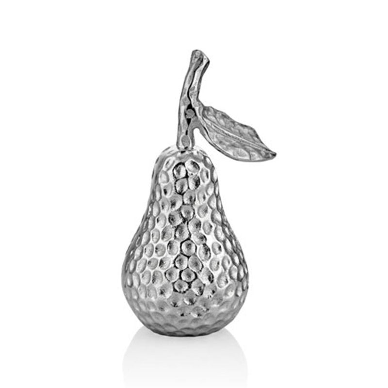 Silver Pear Sculptue - Selective home decor