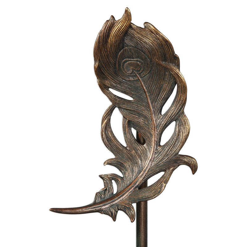 Quill Feathers Sculpture, S/2 - Selective home decor