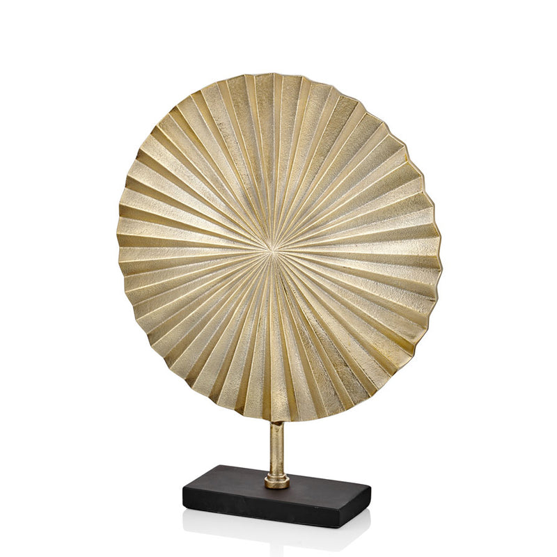 Vince Zigzag Gold Big Sculpture - Selective home decor