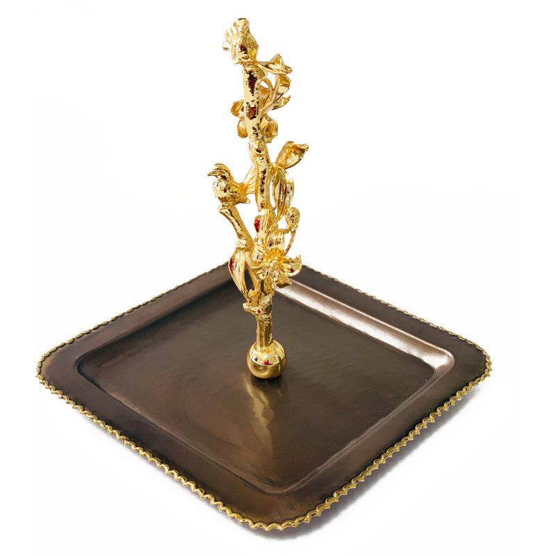 Phoebe Chocolate Plate - Selective home decor