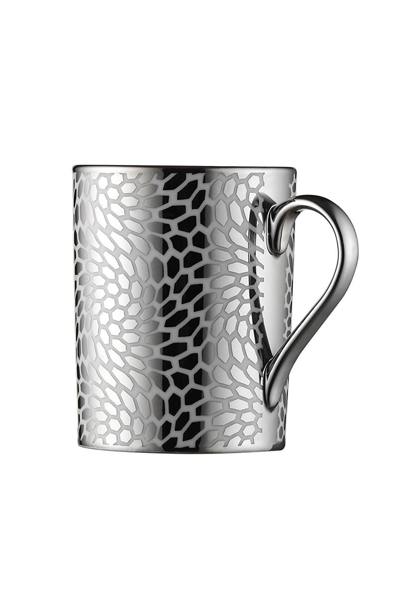 Royal Platinum Coffee Mugs, Set of 2