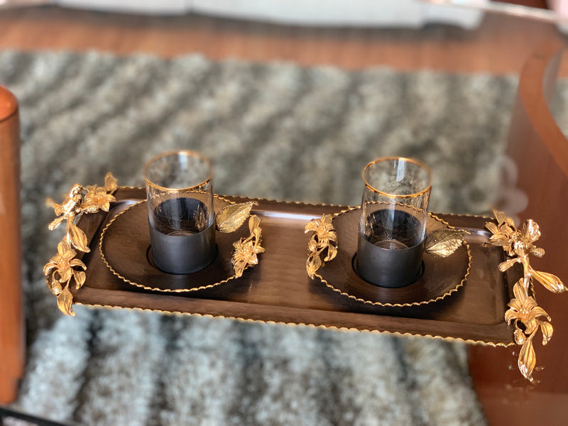 Fayrouz Tea Cups with Spoons